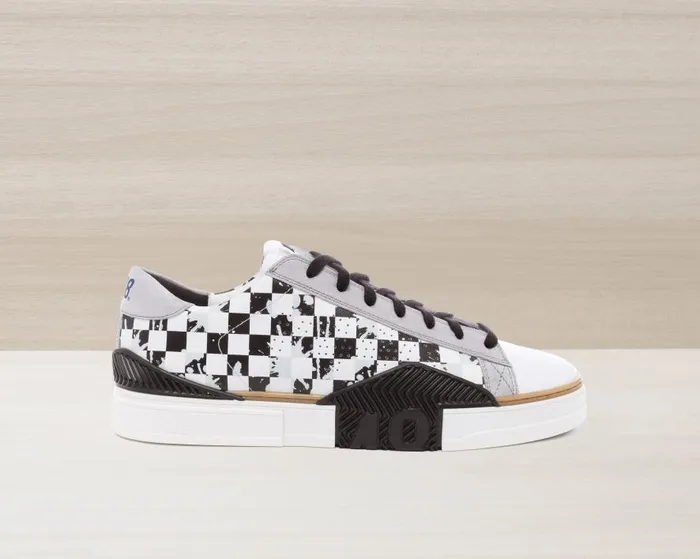 Low Tops Men P448 Half Pipe Stained Check