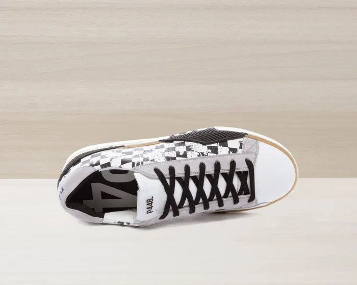Low Tops Men P448 Half Pipe Stained Check Low Tops Men P448 Half Pipe Stained Check
