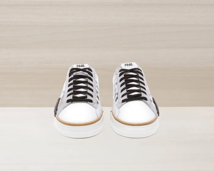 Low Tops Men P448 Half Pipe Stained Check Low Tops Men P448 Half Pipe Stained Check