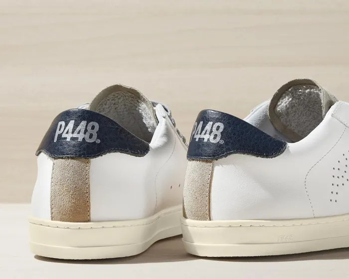 Low Tops Men P448 John WhiteNavy Low Tops Men P448 John WhiteNavy
