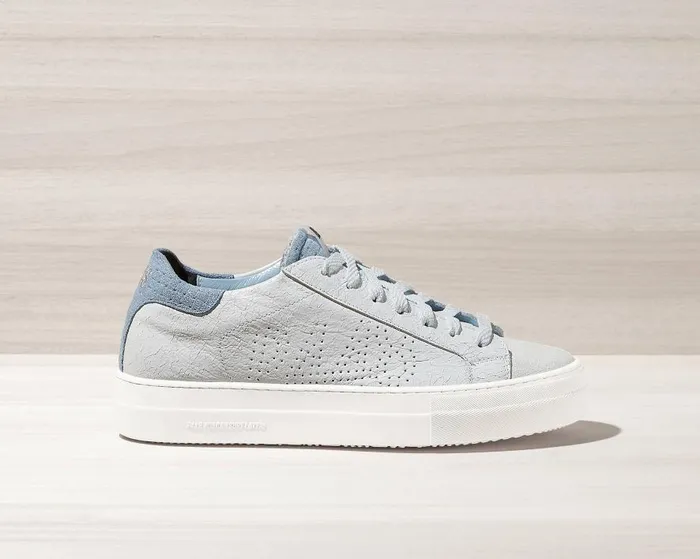 Low Tops Women P448 Thea CelesteWhite