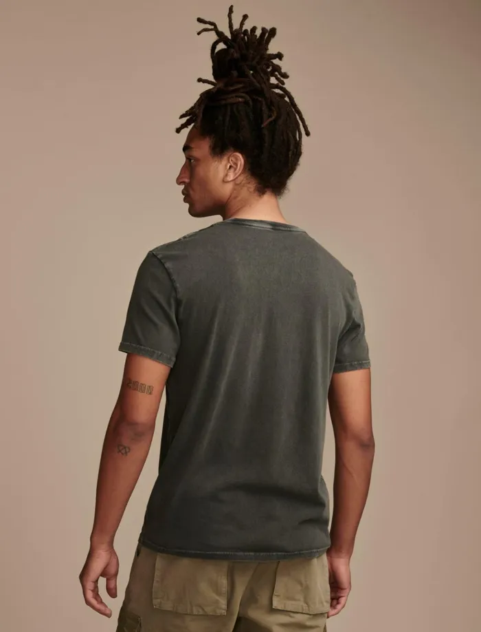 Lucky Brand Graphic Tees Men Fender Diamond Jet Black