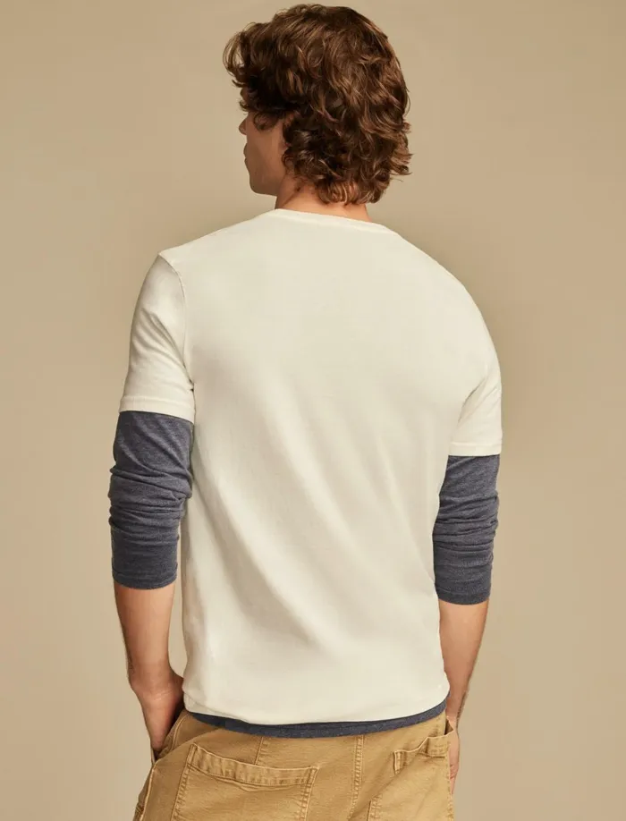 Lucky Brand Graphic Tees Men Lucky Records Marshmallow