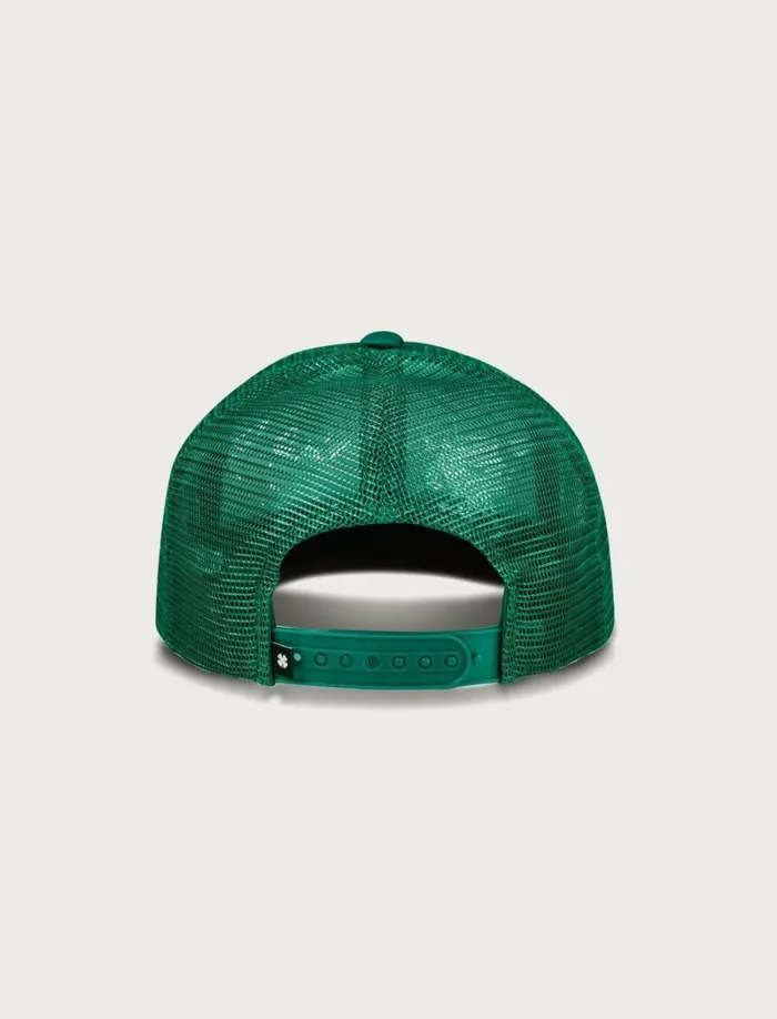 Lucky Brand Hats Men Lucky Collegiate Trucker Hat Dark Green