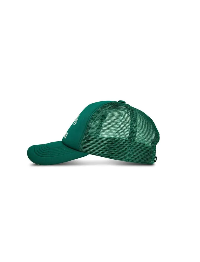 Lucky Brand Hats Men Lucky Collegiate Trucker Hat Dark Green