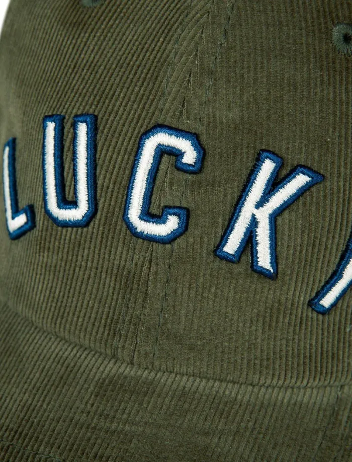 Lucky Brand Hats Men Lucky Corduroy Baseball Hat Olive Branch