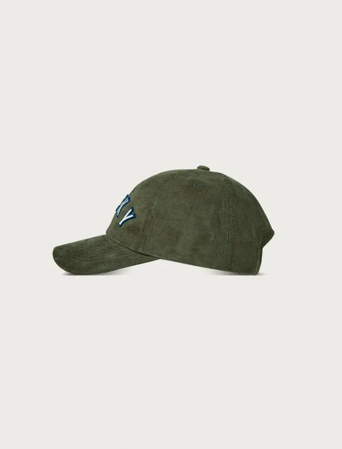 Lucky Brand Hats Men Lucky Corduroy Baseball Hat Olive Branch
