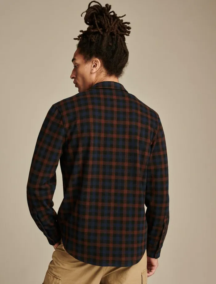 Lucky Brand Shirts and Tops Men Brushed Jersey Shirt Blue Multi