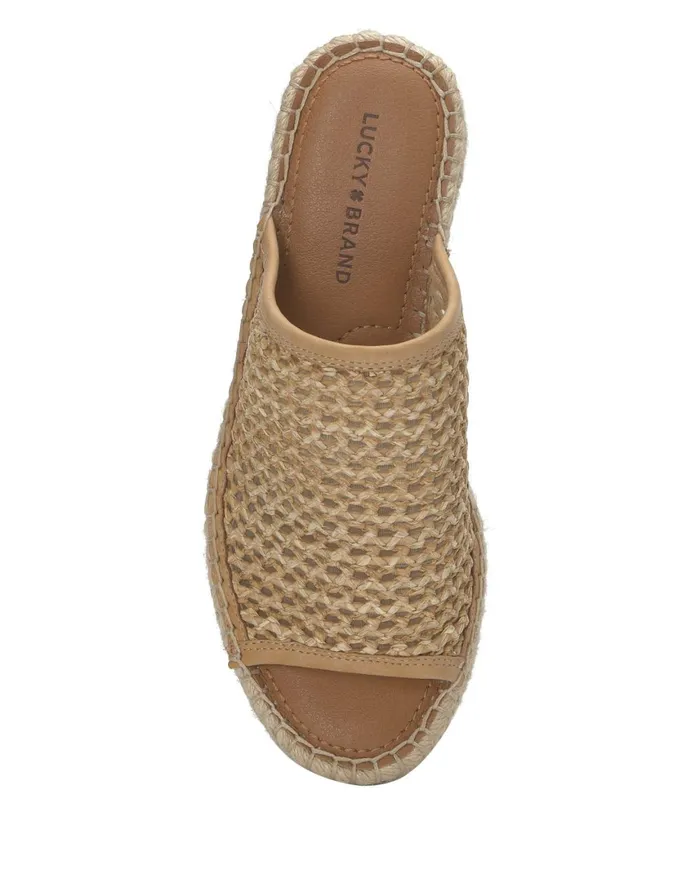 Lucky Brand Shoes Women Cabriah Wedge Light Brown