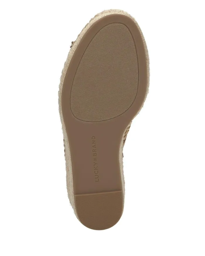 Lucky Brand Shoes Women Cabriah Wedge Light Brown