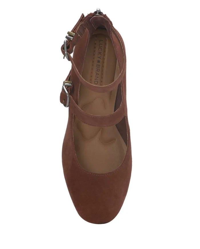 Lucky Brand Shoes Women Cemli Heel Dark Brown