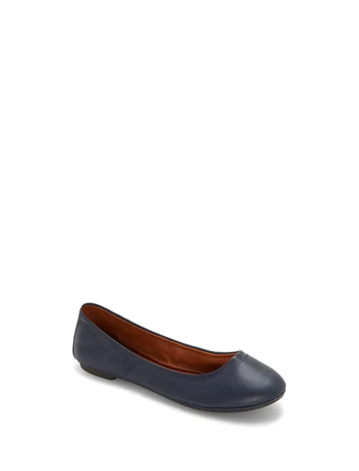Lucky Brand Shoes Women Emmie Flats Navy