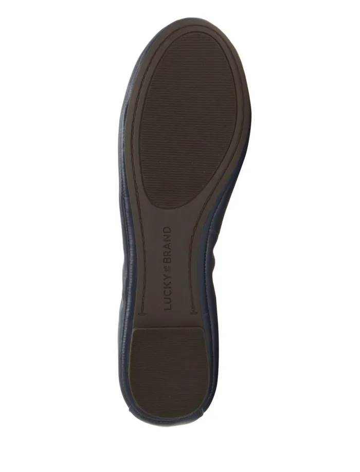 Lucky Brand Shoes Women Emmie Flats Navy
