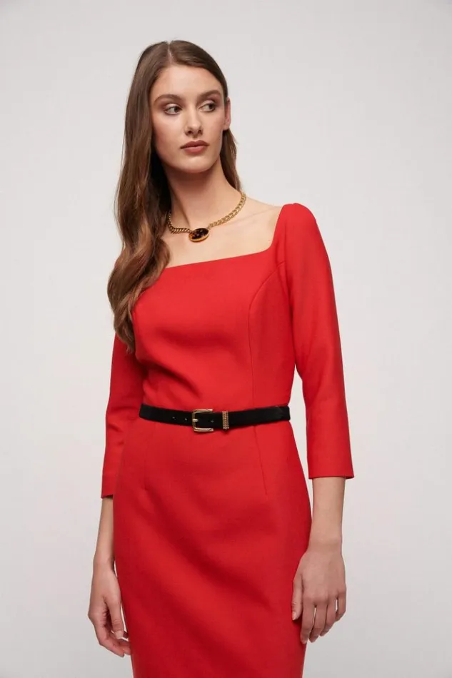 Luisa Spagnoli Belts Des 8211 Leather Belt Blackgold 8211 Women