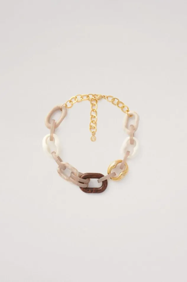 Luisa Spagnoli Bijoux Nantua 8211 Chain Necklace Beigegold 8211 Women