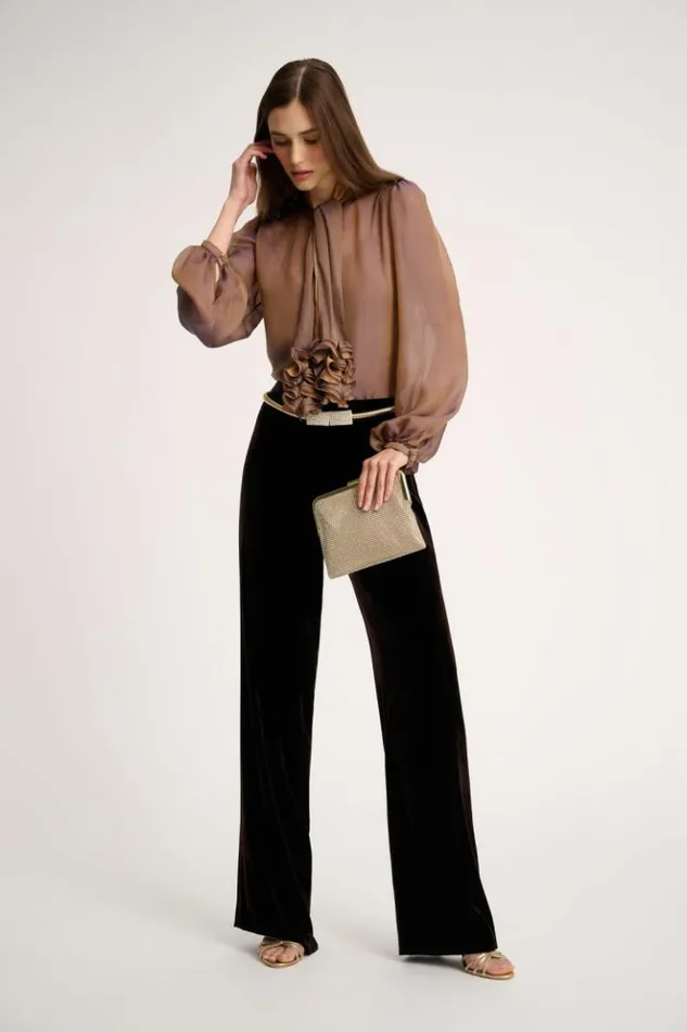Luisa Spagnoli Blouses And Shirts Lol 8211 Elegant Blouse Hazelnut 8211 Women Luisa Spagnoli Blouses And Shirts Lol 8211 Elegant Blouse Hazelnut 8211 Women