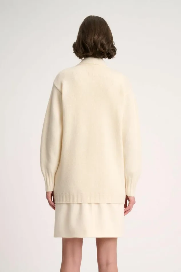 Luisa Spagnoli Cardigan Canolo 8211 Cashmere Cardigan Cream 8211 Women Luisa Spagnoli Cardigan Canolo 8211 Cashmere Cardigan Cream 8211 Women