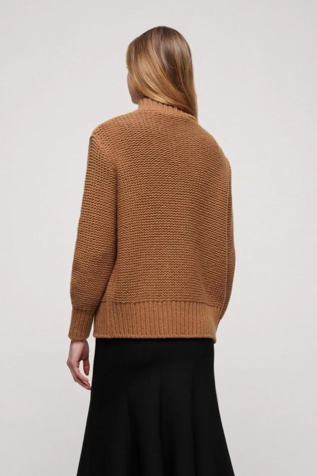 Luisa Spagnoli Cardigan Cheope 8211 Wool Cardigan Camel 8211 Women Luisa Spagnoli Cardigan Cheope 8211 Wool Cardigan Camel 8211 Women