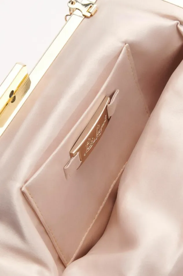 Luisa Spagnoli Clutch And Pochette Illustre 8211 Rhinestone Clutch Bag Nickelgold 8211 Women Luisa Spagnoli Clutch And Pochette Illustre 8211 Rhinestone Clutch Bag Nickelgold 8211 Women