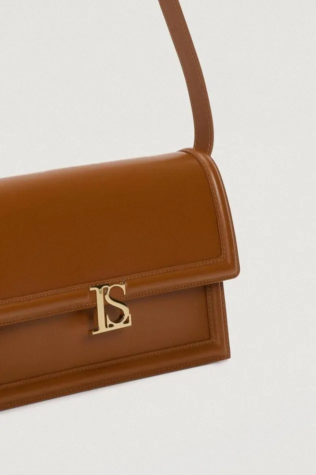 Luisa Spagnoli Crossbody Bags Iri 8211 CrossBody Bag 8211 Fashion Show Browngold 8211 Women Luisa Spagnoli Crossbody Bags Iri 8211 CrossBody Bag 8211 Fashion Show Browngold 8211 Women