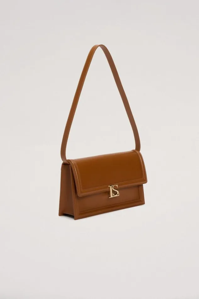 Luisa Spagnoli Crossbody Bags Iri 8211 CrossBody Bag 8211 Fashion Show Browngold 8211 Women Luisa Spagnoli Crossbody Bags Iri 8211 CrossBody Bag 8211 Fashion Show Browngold 8211 Women
