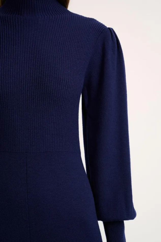Luisa Spagnoli Dresses and Jumpsuits Magalin 8211 Knit Dress Blue 8211 Women Luisa Spagnoli Dresses and Jumpsuits Magalin 8211 Knit Dress Blue 8211 Women