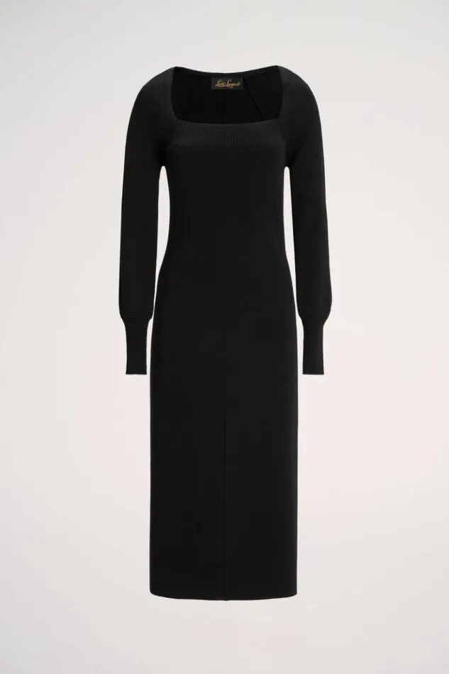 Luisa Spagnoli Dresses and Jumpsuits Mandola 8211 Knit Dress Black 8211 Women Luisa Spagnoli Dresses and Jumpsuits Mandola 8211 Knit Dress Black 8211 Women