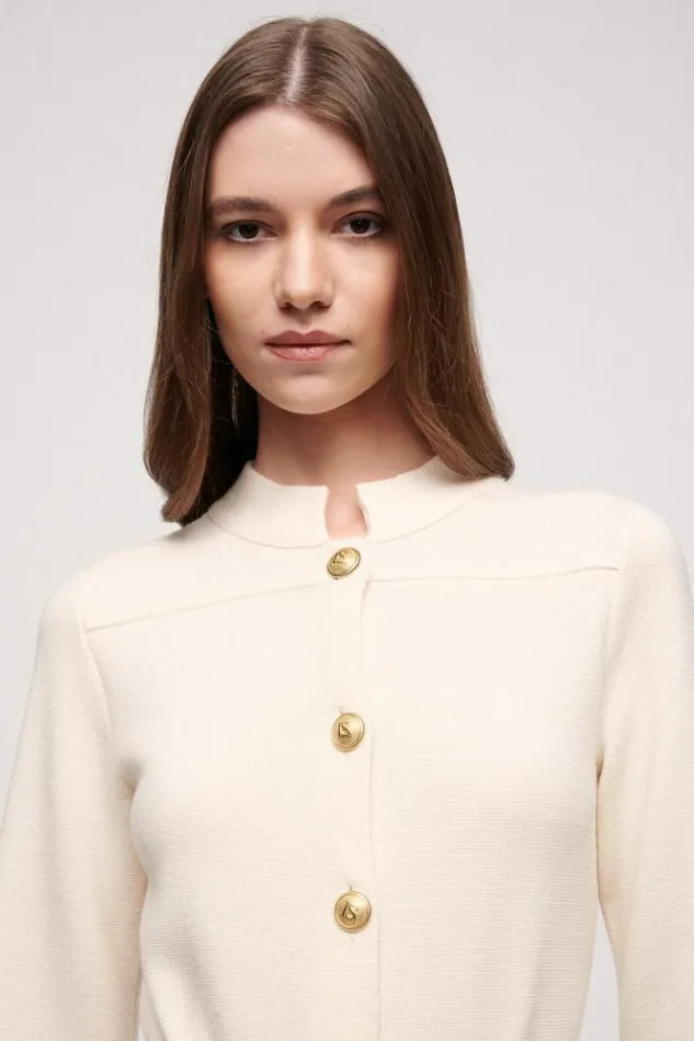 Luisa Spagnoli Dresses and Jumpsuits Miraggio 8211 Shirt Dress Cream 8211 Women Luisa Spagnoli Dresses and Jumpsuits Miraggio 8211 Shirt Dress Cream 8211 Women