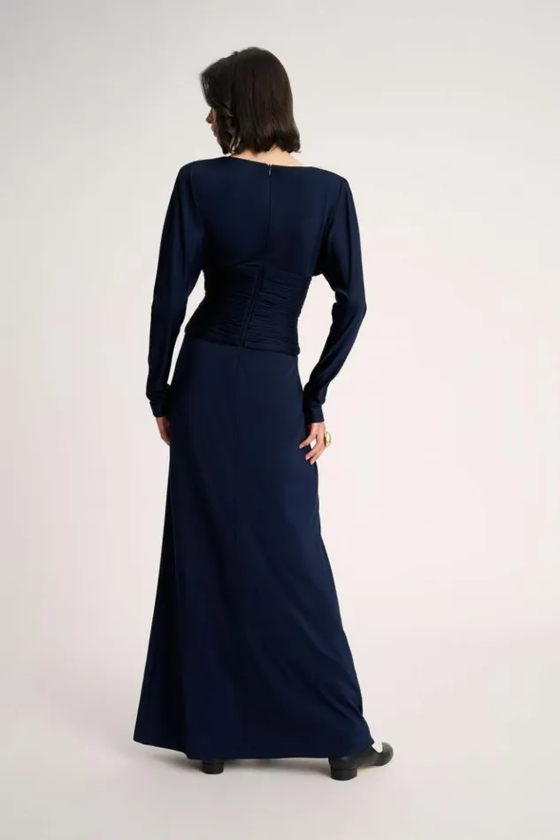 Luisa Spagnoli Formal Dresses Generico 8211 Elegant Dress 8211 Fashion Show Blue 8211 Women