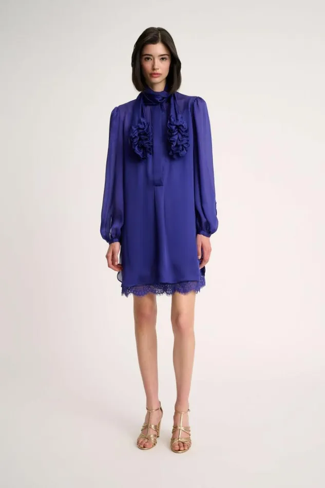 Luisa Spagnoli Formal Dresses Grappa 8211 Elegant Dress Bluette 8211 Women