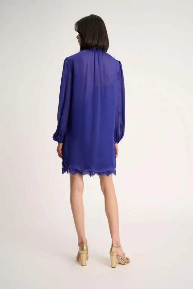 Luisa Spagnoli Formal Dresses Grappa 8211 Elegant Dress Bluette 8211 Women Luisa Spagnoli Formal Dresses Grappa 8211 Elegant Dress Bluette 8211 Women