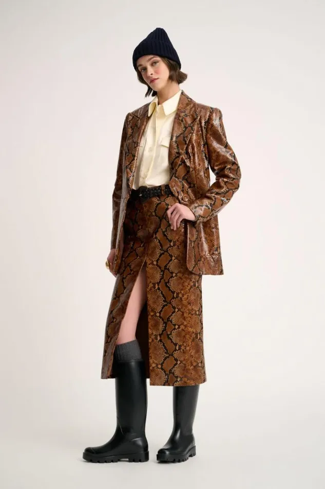 Luisa Spagnoli Jackets and Blazers Standard 8211 Leather Jacket 8211 Fashion Show 8211 Women Luisa Spagnoli Jackets and Blazers Standard 8211 Leather Jacket 8211 Fashion Show 8211 Women