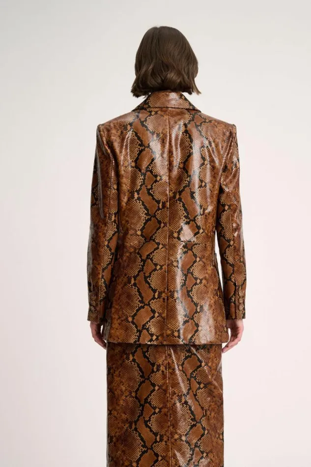 Luisa Spagnoli Jackets and Blazers Standard 8211 Leather Jacket 8211 Fashion Show 8211 Women Luisa Spagnoli Jackets and Blazers Standard 8211 Leather Jacket 8211 Fashion Show 8211 Women