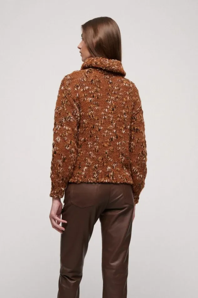 Luisa Spagnoli Knitwear Cocchia 8211 HighNecked Sweater Camel 8211 Women Luisa Spagnoli Knitwear Cocchia 8211 HighNecked Sweater Camel 8211 Women