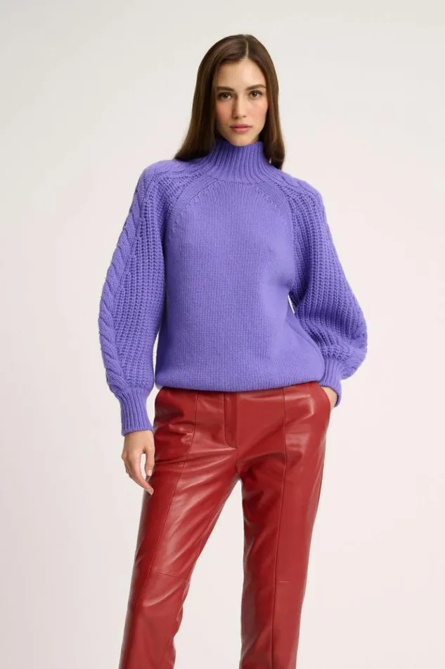 Luisa Spagnoli Knitwear Comitato 8211 Mock Neck Pullover 8211 Women