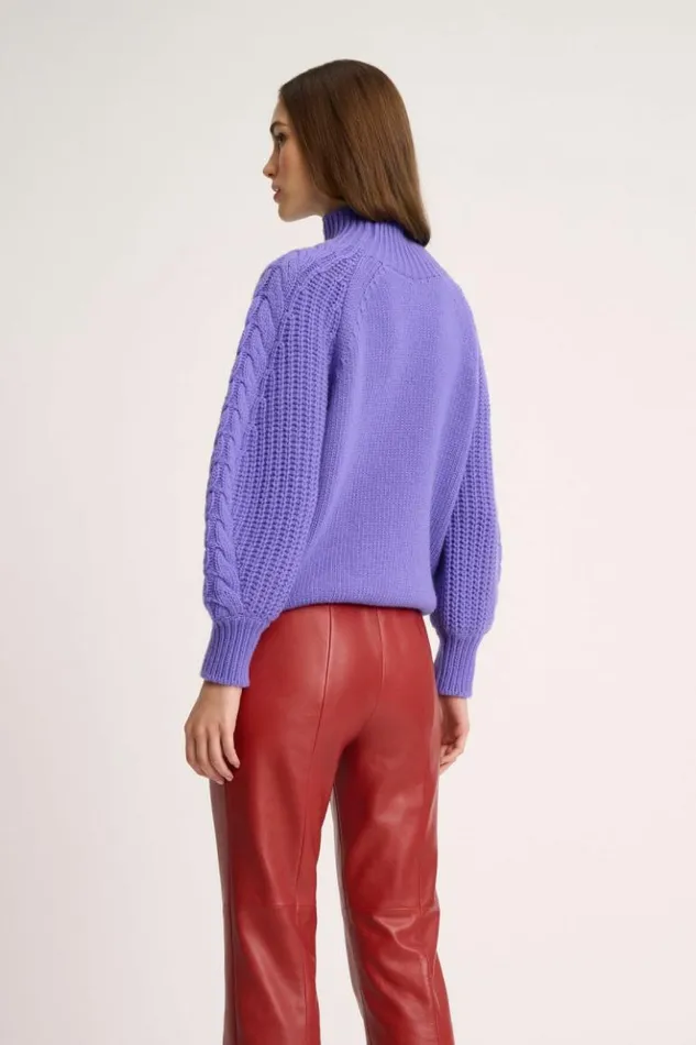 Luisa Spagnoli Knitwear Comitato 8211 Mock Neck Pullover 8211 Women Luisa Spagnoli Knitwear Comitato 8211 Mock Neck Pullover 8211 Women