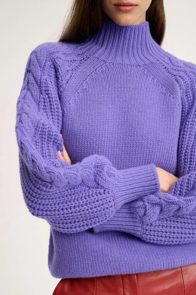 Luisa Spagnoli Knitwear Comitato 8211 Mock Neck Pullover 8211 Women Luisa Spagnoli Knitwear Comitato 8211 Mock Neck Pullover 8211 Women