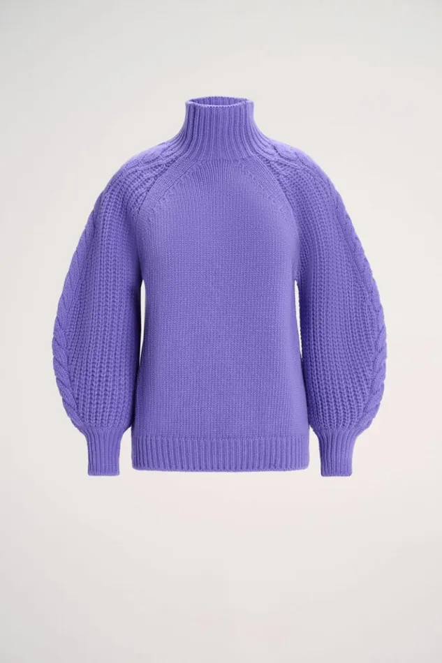 Luisa Spagnoli Knitwear Comitato 8211 Mock Neck Pullover 8211 Women Luisa Spagnoli Knitwear Comitato 8211 Mock Neck Pullover 8211 Women