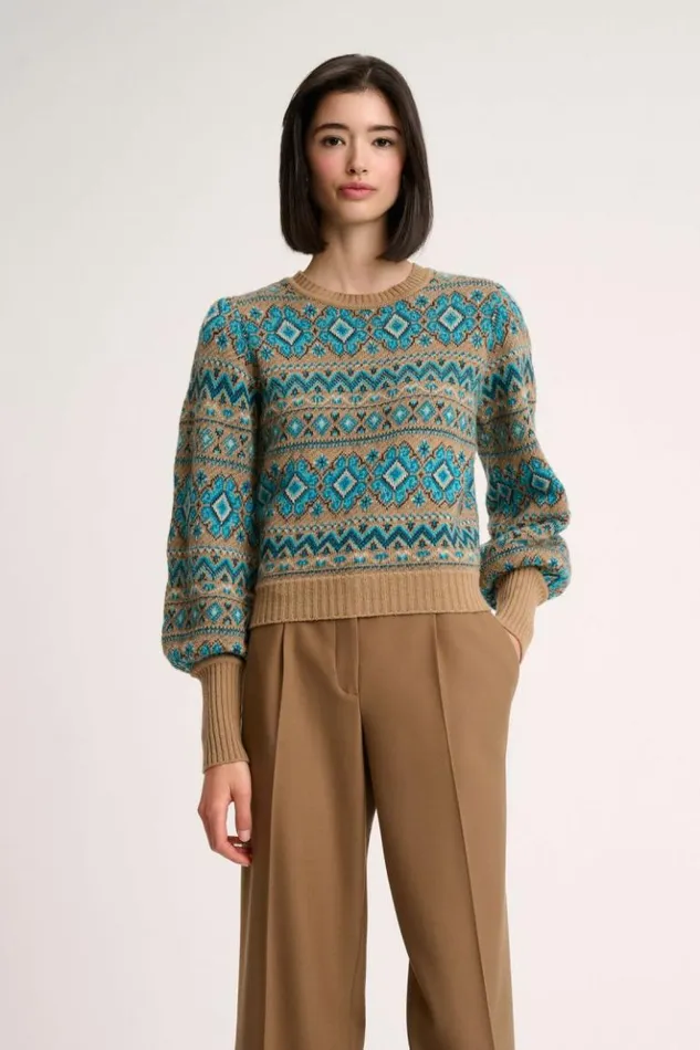Luisa Spagnoli Knitwear Correttore 8211 Jacquard Pullover 8211 Women