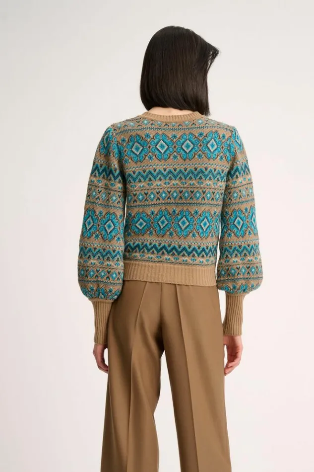 Luisa Spagnoli Knitwear Correttore 8211 Jacquard Pullover 8211 Women Luisa Spagnoli Knitwear Correttore 8211 Jacquard Pullover 8211 Women