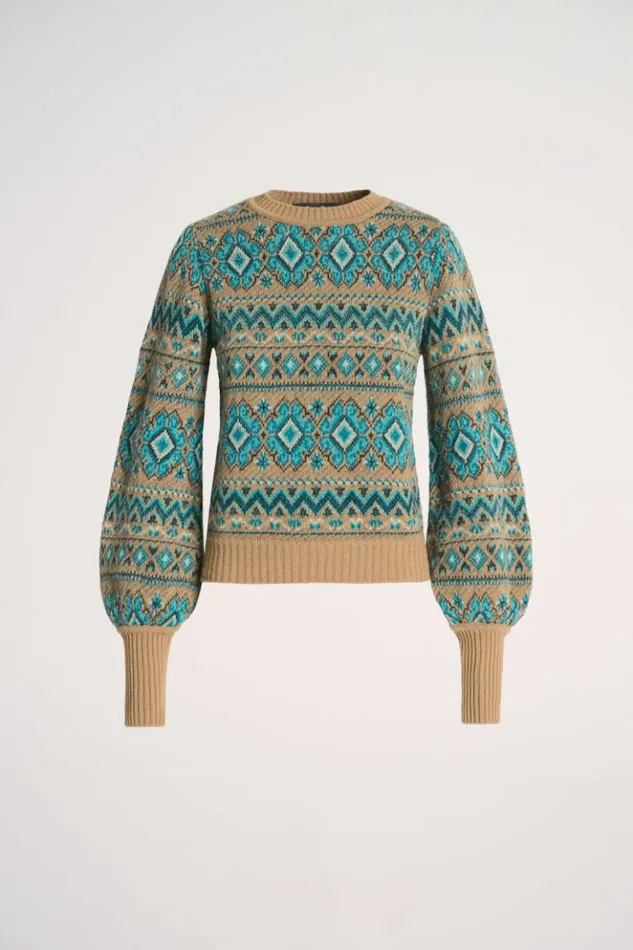 Luisa Spagnoli Knitwear Correttore 8211 Jacquard Pullover 8211 Women Luisa Spagnoli Knitwear Correttore 8211 Jacquard Pullover 8211 Women