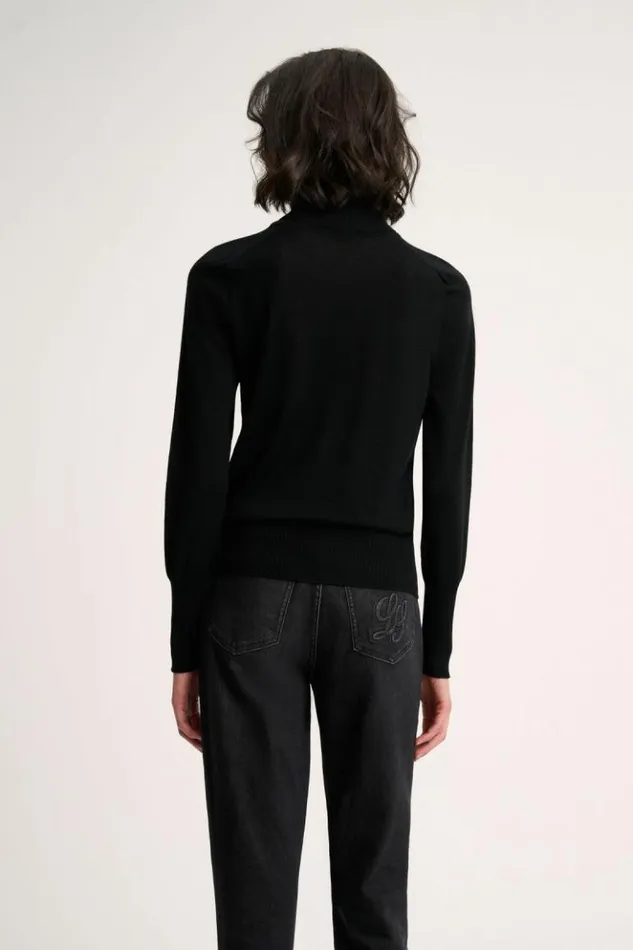 Luisa Spagnoli Knitwear Manos 8211 Wool Pullover Black 8211 Women Luisa Spagnoli Knitwear Manos 8211 Wool Pullover Black 8211 Women
