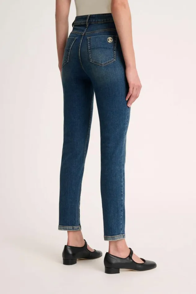 Luisa Spagnoli Pants Octavio 8211 Slim Fit Jeans Dark Blue 8211 Women Luisa Spagnoli Pants Octavio 8211 Slim Fit Jeans Dark Blue 8211 Women
