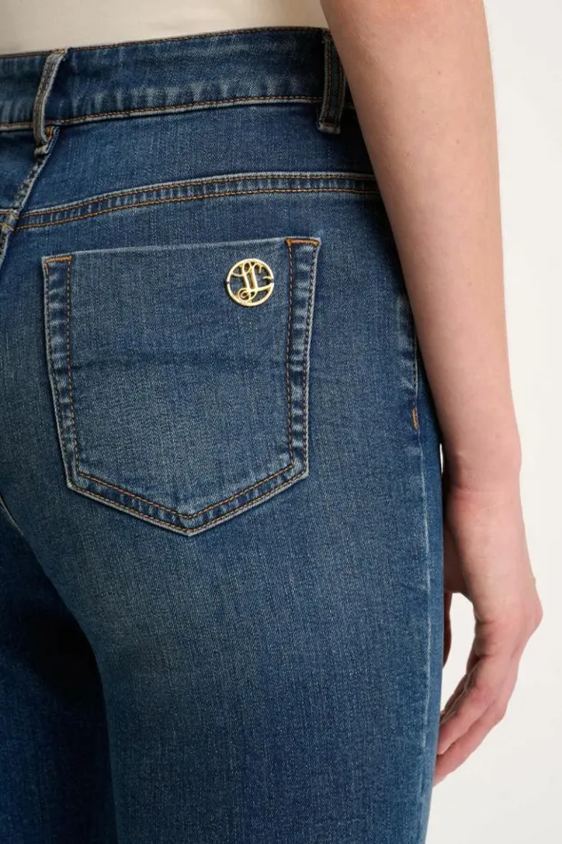 Luisa Spagnoli Pants Octavio 8211 Slim Fit Jeans Dark Blue 8211 Women Luisa Spagnoli Pants Octavio 8211 Slim Fit Jeans Dark Blue 8211 Women