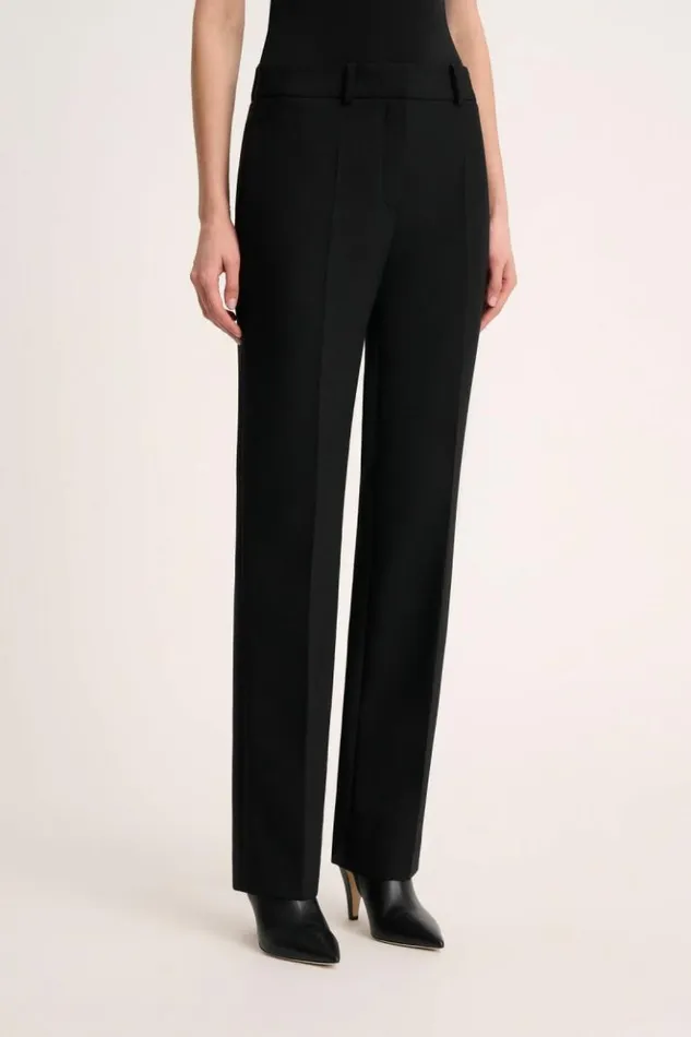 Luisa Spagnoli Pants Oculista 8211 Blended Wool Trousers Black 8211 Women