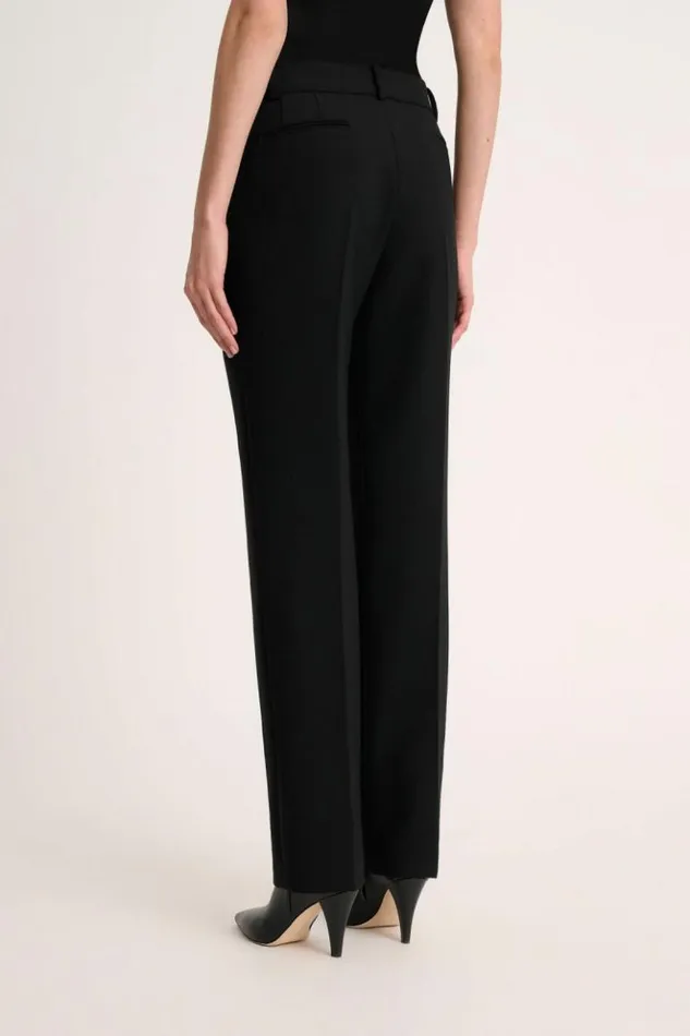 Luisa Spagnoli Pants Oculista 8211 Blended Wool Trousers Black 8211 Women Luisa Spagnoli Pants Oculista 8211 Blended Wool Trousers Black 8211 Women