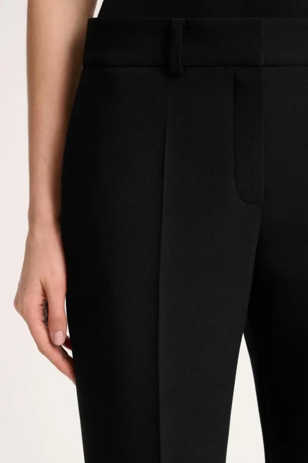 Luisa Spagnoli Pants Oculista 8211 Blended Wool Trousers Black 8211 Women Luisa Spagnoli Pants Oculista 8211 Blended Wool Trousers Black 8211 Women