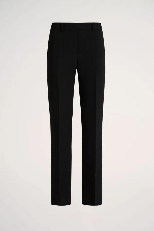 Luisa Spagnoli Pants Oculista 8211 Blended Wool Trousers Black 8211 Women Luisa Spagnoli Pants Oculista 8211 Blended Wool Trousers Black 8211 Women