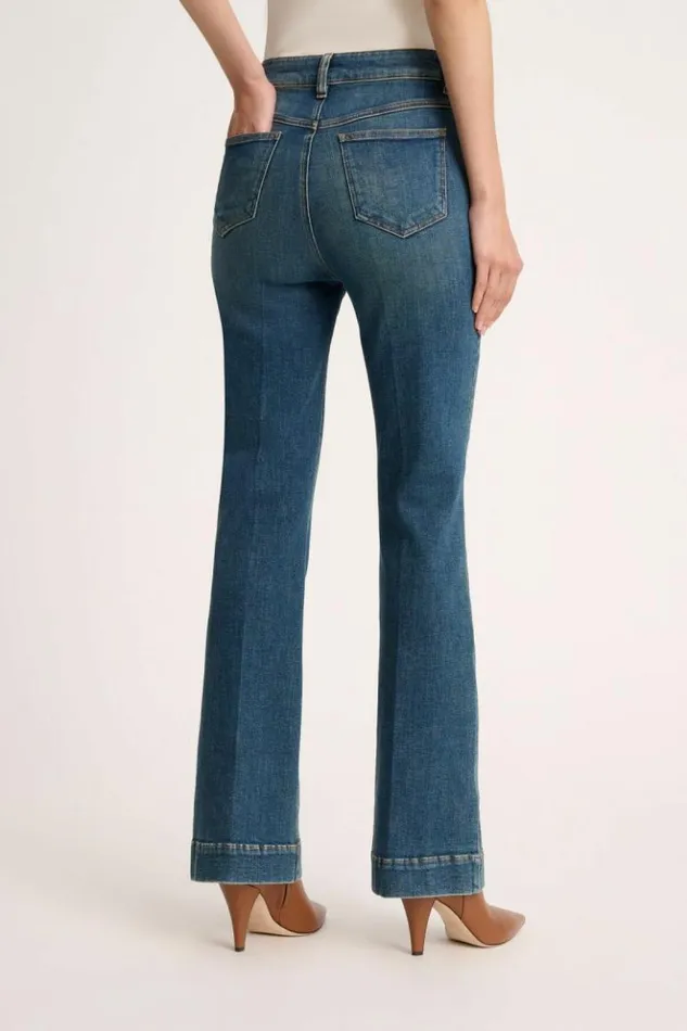 Luisa Spagnoli Pants Ofilio 8211 Flared Jeans Blue 8211 Women Luisa Spagnoli Pants Ofilio 8211 Flared Jeans Blue 8211 Women