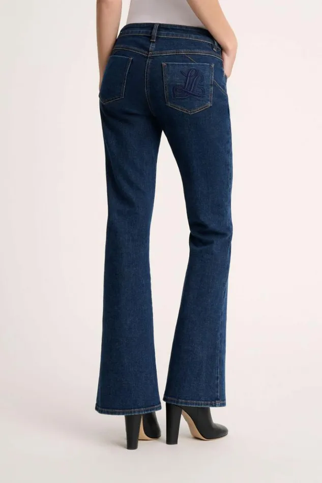Luisa Spagnoli Pants Ondoso 8211 Flared Denim Jeans Blue 8211 Women Luisa Spagnoli Pants Ondoso 8211 Flared Denim Jeans Blue 8211 Women